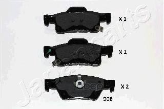 Колодки торм. Jeep Gr.Cherokee 2011- Japanparts арт. pp906af