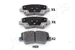 Колодки Торм.диск. Japanparts арт. pph09af