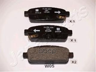 Колодки торм диск задн Opel Astra J  Chevrolet Cruze Japanparts арт. ppw05af