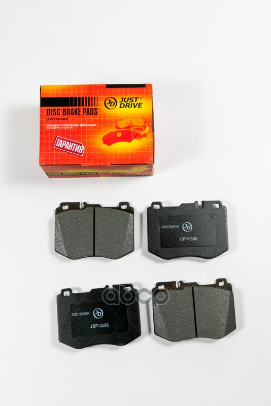 Колодки тормозные дисковые, передние JD JBP0586 Just Drive арт. JBP0586