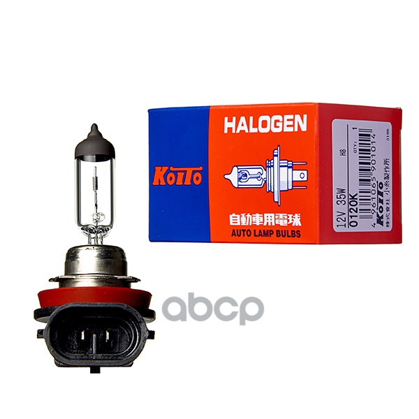 Лампа Головного Света H8 12V 35W KOITO арт. 0120K