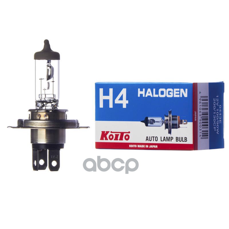 Лампа Головного Света H4 12V 100/90W (Rally) KOITO арт. 0443E