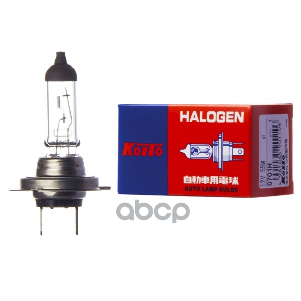 Лампа 12V H7 55W PX26d KOITO 1 шт. картон 0701H KOITO арт. 0701H