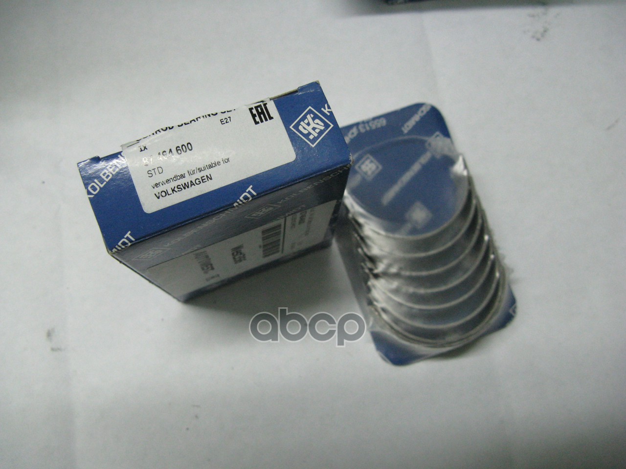 Вкладыши Двигателя Шатунные Audi 80, Vw Passat 1.6/1.9D <97 Std (4) KOLBENSCHMIDT арт. 87464600