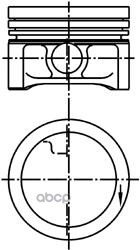 Поршень Двс Mmc: Smart 0.7I 03> D=66.5 1.2X1.2x2.5 +0.25 KOLBENSCHMIDT арт. 99927610
