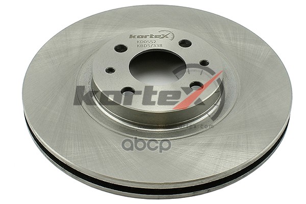 Диск торм. FIAT 500/BRAVO/DOBLO перед. (d284mm) KD0552 KORTEX арт. KD0552