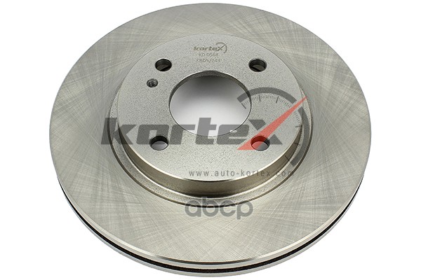 Диск торм. FORD FIESTA MK6 перед.вент.(d258mm) KD0568 KORTEX арт. KD0568