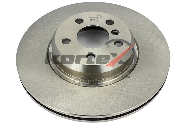 Диск торм. BMW G20/G30/X3 G01/X4 G02 перед. (цельный) KORTEX арт. KD0617