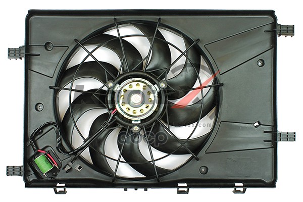 Вентилятор Радиатора Chevrolet Cruze 09- (С Кожухом И Резистором) Kfd019 KORTEX арт. KFD019