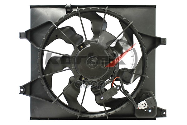 Вентилятор радиатора KIA SOUL 08- 1,6 KFD057 KORTEX арт. KFD057