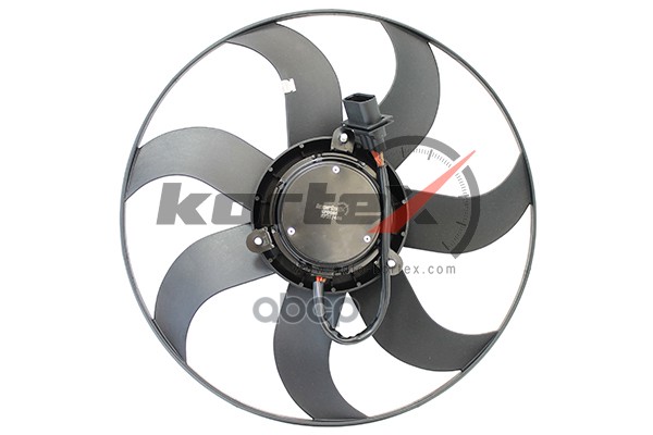 Вентилятор радиатора VW Polo Sedan (10-)Skoda Rapid (12-) (LFc 1853) KFD086 KORTEX арт. KFD086