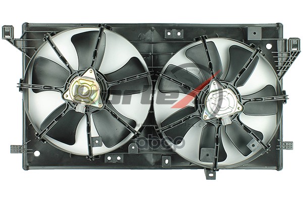 Вентилятор радиатора MAZDA 3 BL 09- 1.6i (2 вентилятора) KFD171 KORTEX арт. KFD171