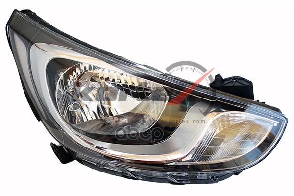 Фара HYUNDAI SOLARIS 10-15 прав. KORTEX арт. KHL8010STD