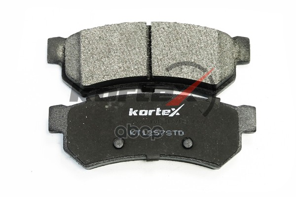 Колодки торм. CHEVROLET LACETTI 07- задниек-т (без ушек) KORTEX арт. KT1257STD