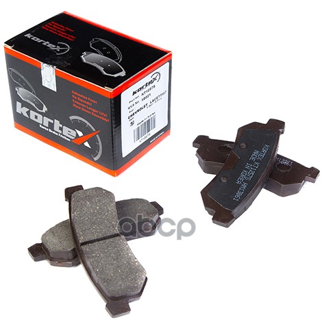 Колодки Тормозные Chevrolet Lacetti 07- Задние К-Т (Без Ушек) Kt1257s KORTEX арт. KT1257S