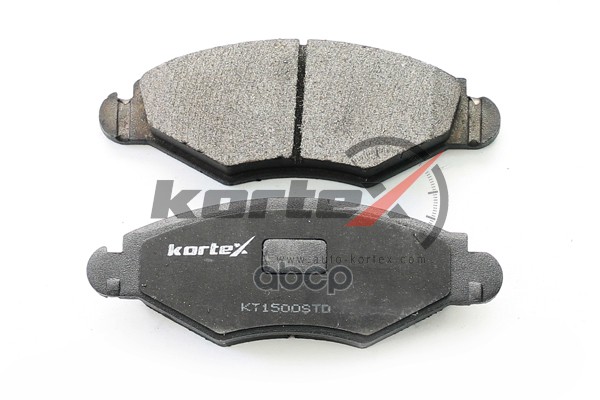 Колодки торм. PEUGEOT 206 01- перед.к-т KT1500STD KORTEX арт. KT1500STD