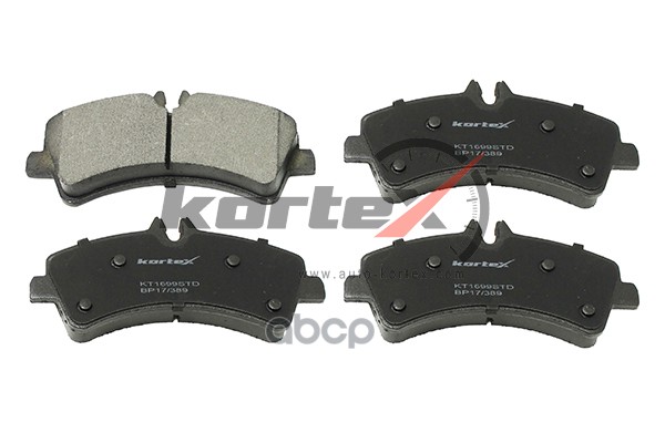 Колодки торм. MB SPRINTER/VW CRAFTER 06- зад.к-т(5t) KT1699STD KORTEX арт. KT1699STD