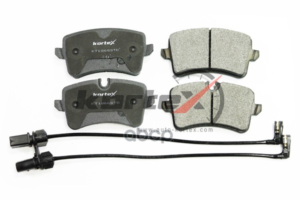 Колодки торм. AUDI A8 10> задн. к-т KORTEX арт. KT1866STD
