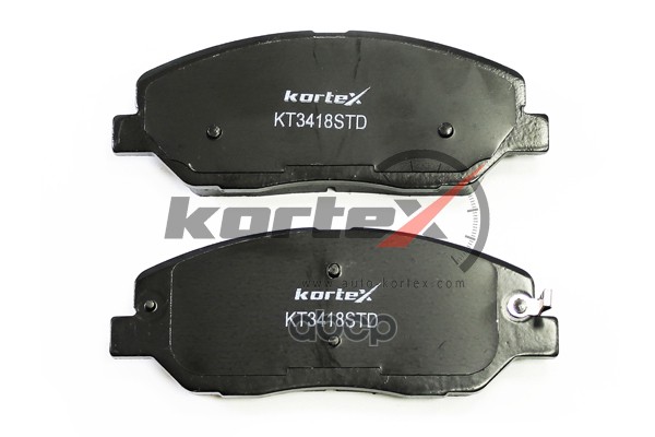 Колодки торм. HYUNDAI SANTA FE 05-KIA SORENTO 09- перед.к-т KT3418STD KORTEX арт. KT3418STD