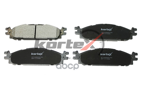 Колодки торм. FORD EXPLORER 11- перед.к-т KT4400STD KORTEX арт. KT4400STD