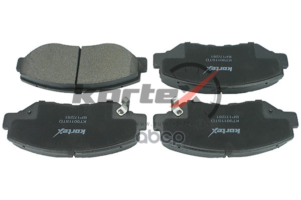 Колодки Торм. Honda Cr-V/Accord 03- Перед.к-Т Kt9011std KORTEX арт. KT9011STD