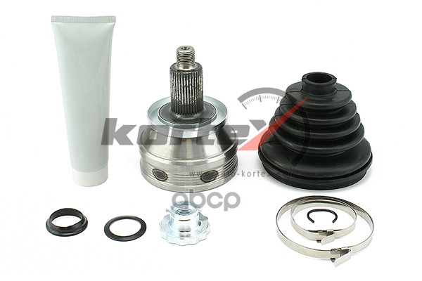 ШРУС наружный AUDI A2 00-05/SKODA FABIA 99-08/VW POLO 01-08 KVJ014 KORTEX арт. KVJ014