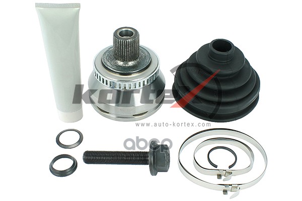 ШРУС НАРУЖНЫЙ AUDI A4 95-01A6 97-05SKODA SUPERB 02-08VW PASSAT 96-0 KVJ019 KORTEX арт. KVJ019