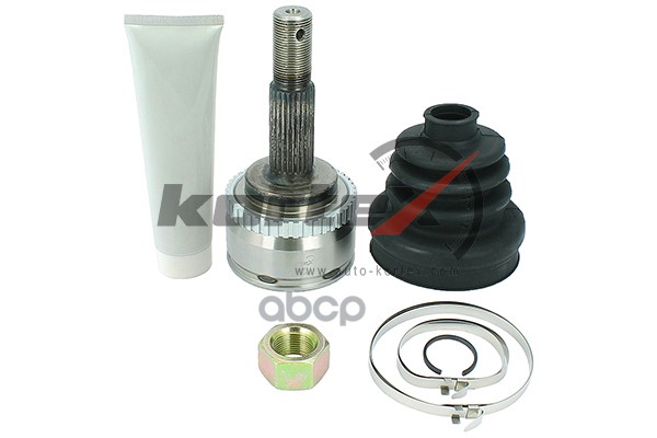 ШРУС наружный NISSAN ALMERA (N16) 1.5 00- (ABS+) KVJ052 KORTEX арт. KVJ052