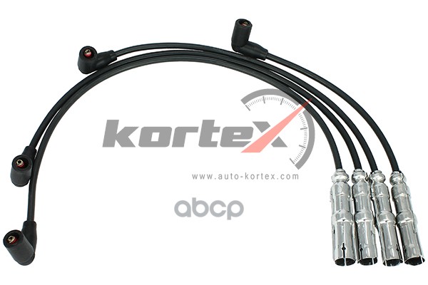 Провода в/в AUDI/VW/SKODA/SEAT 1.6/2.0 00- к-т KVW016 KORTEX арт. KVW016