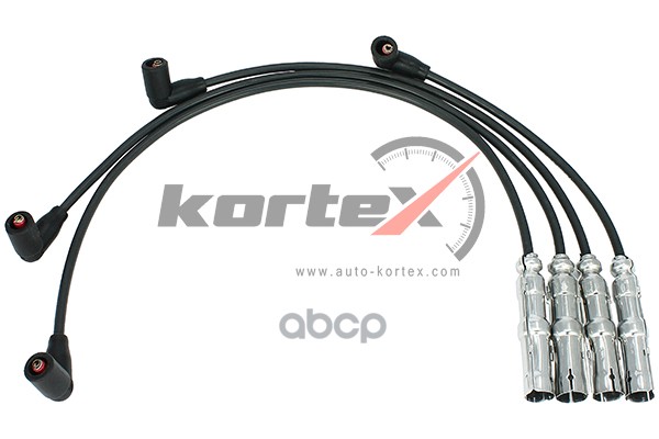 Провода в/в SKODA OCTAVIA 99-/VW GOLF IV к-т KVW035 KORTEX арт. KVW035