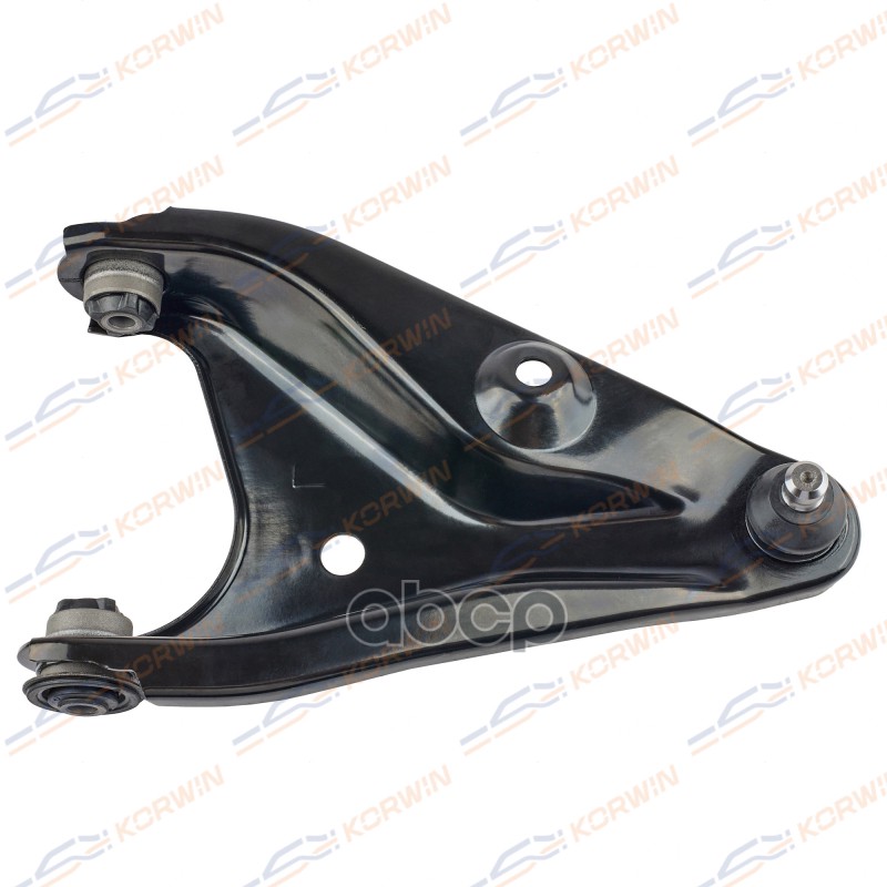 Рычаг Подвески Передний L Logan 1 (Шаровая С Круг. Проточкой) KORWIN арт. KWAB0001L