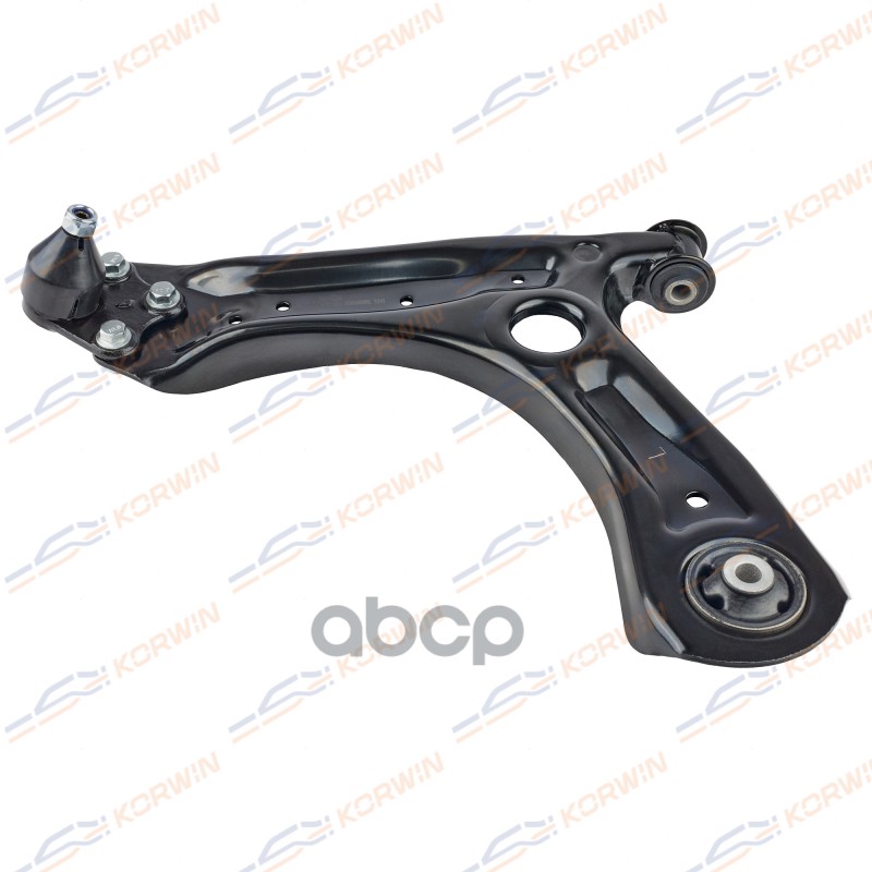 Рычаг Подвески Лев Vag Rapid, Polo, A1 2010- KORWIN арт. KWAB0006L