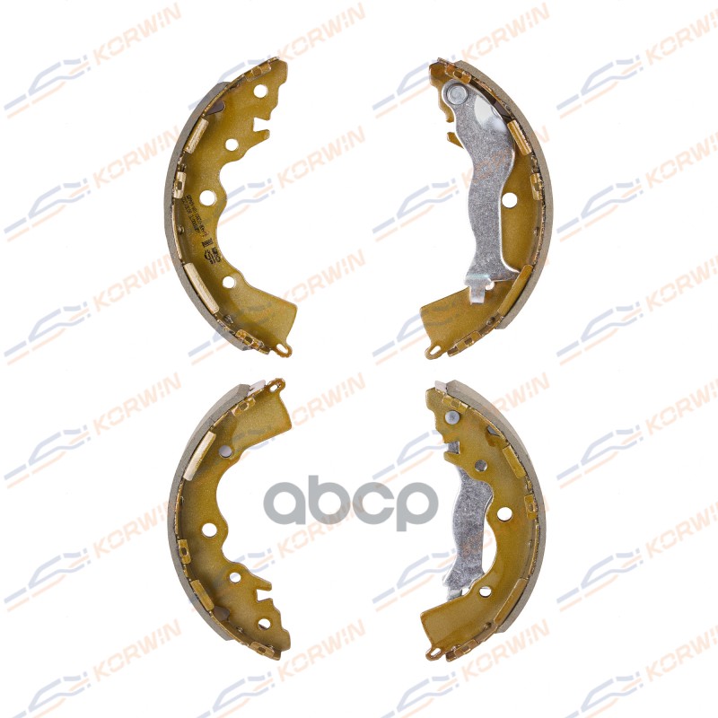 Колодки Тормозные Барабанные Зад. Ecoline. Hyundai Accent 05-/Kia Rio (Jb) 05- KORWIN арт. KWBS0007E