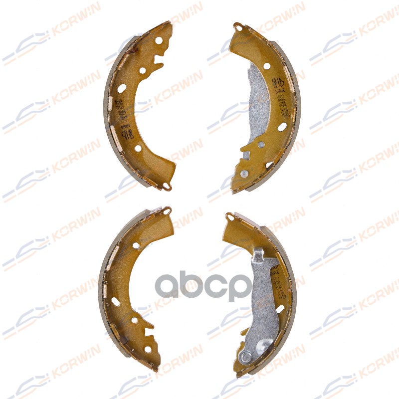 Колодки Тормозные Барабанные Зад. Ecoline. Hyundai Getz (Tb) 02-10 KORWIN арт. KWBS0008E