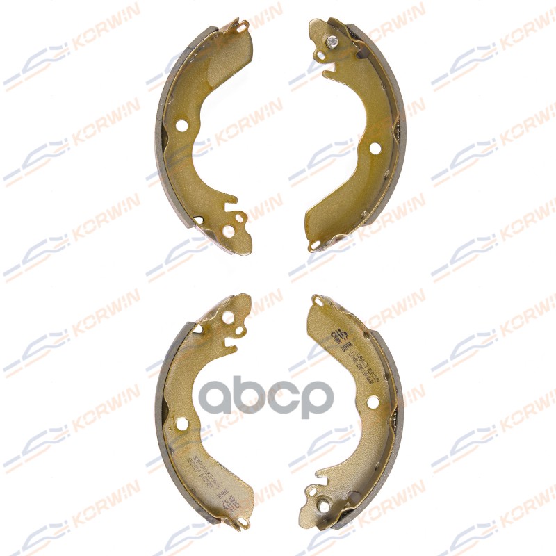 Колодки Тормозные Барабанные Зад. Ecoline. Mitsubishi Colt V/Lancer Vi -03/Proton KORWIN арт. KWBS0013E