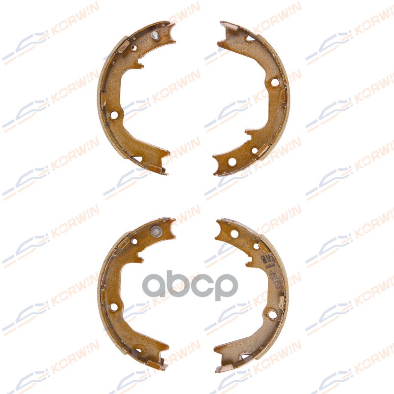 Колодки Тормозные Барабанные Ecoline. Mitsubishi Lancer Ix 03-/Outlander I 01- KORWIN арт. KWBS0014E