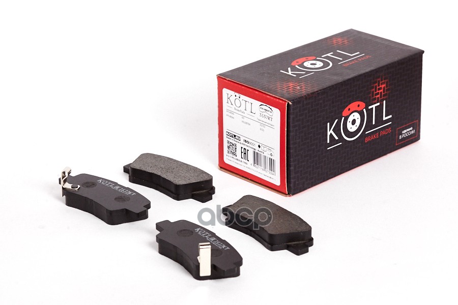 Колодки тормозные дисковые задние к-т  i30  VELOSTER KOTL арт. 3537kt