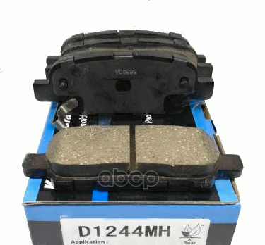 Колодки Тормозные Дисковые Задние Nissan X-Trail 01-13 D1244mh Kashiyama арт. D1244MH