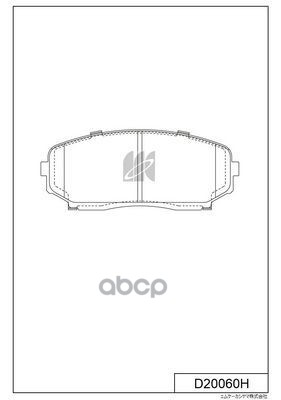 Disk Brake Pads Kashiyama арт. d20060h