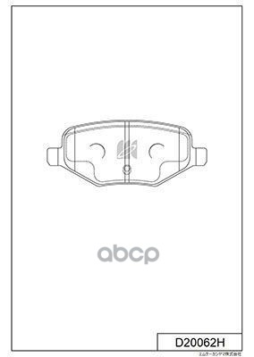 Disk Brake Pads Kashiyama арт. d20062h