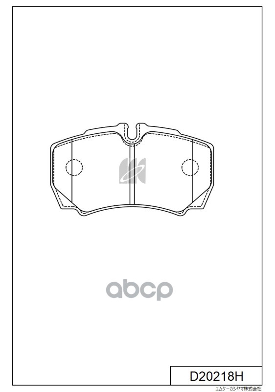 Disk Brake Pads Kashiyama арт. d20218h