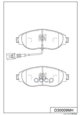 Disk Brake Pads Kashiyama арт. d30009mh