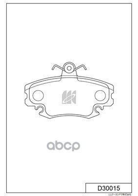 Disk Brake Pads Kashiyama арт. d30015