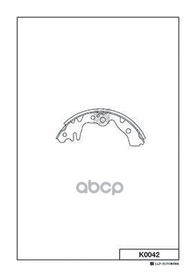 Колодки Тормозные Барабанные Daihatsu Gran Move K0042 Kashiyama арт. K0042