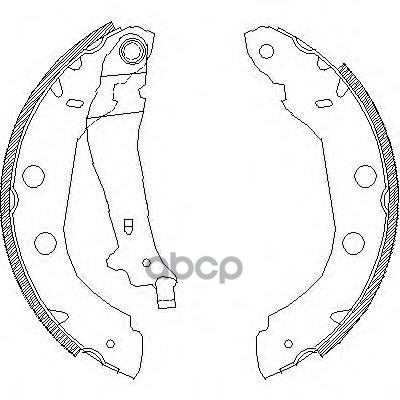 Колодки Торм. Барабанные Nissan Primera, Renault Kangoo 1.2-2.0Td 96-02 K1230 Kashiyama арт. K1230