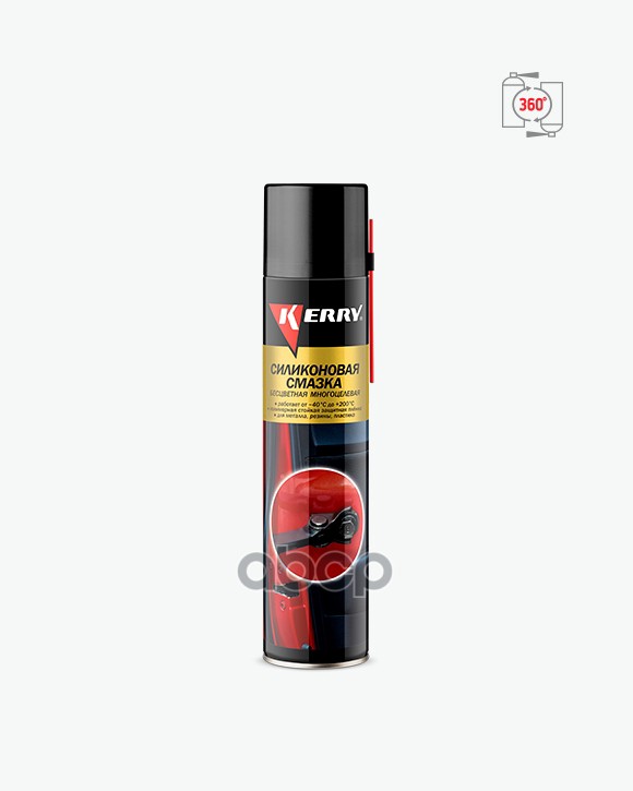 Смазка универсальная силиконовая. 400 мл KERRY KR-941-3 Kerry арт. KR-941-3