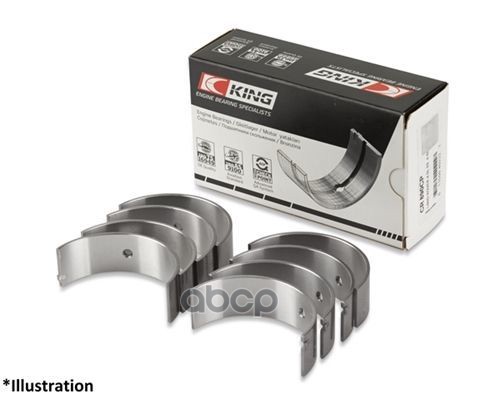 Вкладыши Двигателя Шатунные Fiat Bravo. Lancia 1.2/1.3 95- 0.25 (4) King арт. CR4270AM 020