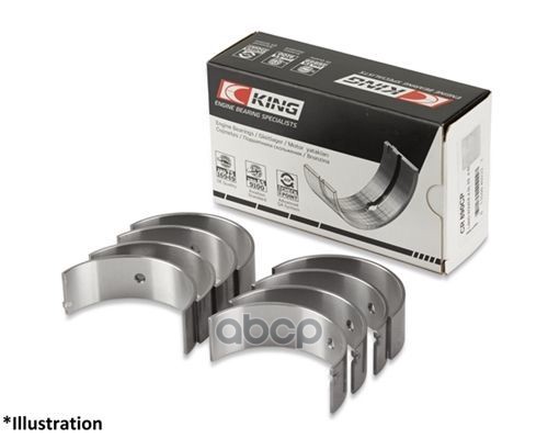 Вкладыши Двигателя Шатунные Peugeot Ep6dt/Bmw N14b16c 1.6 08- +0.5Mm (4) King арт. CR4633SM 0.5