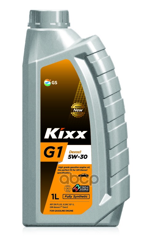 Kixx Масло моторное KIXX G1 Dexos1 SN Plus 5W-30 синтетическое 1 л L2107AL1E1