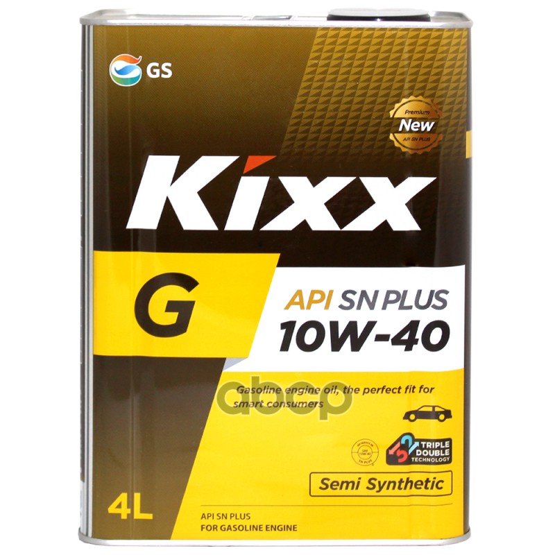 Kixx Масло моторное Kixx G 10w-40 API SN Plus 4л L210944TR1